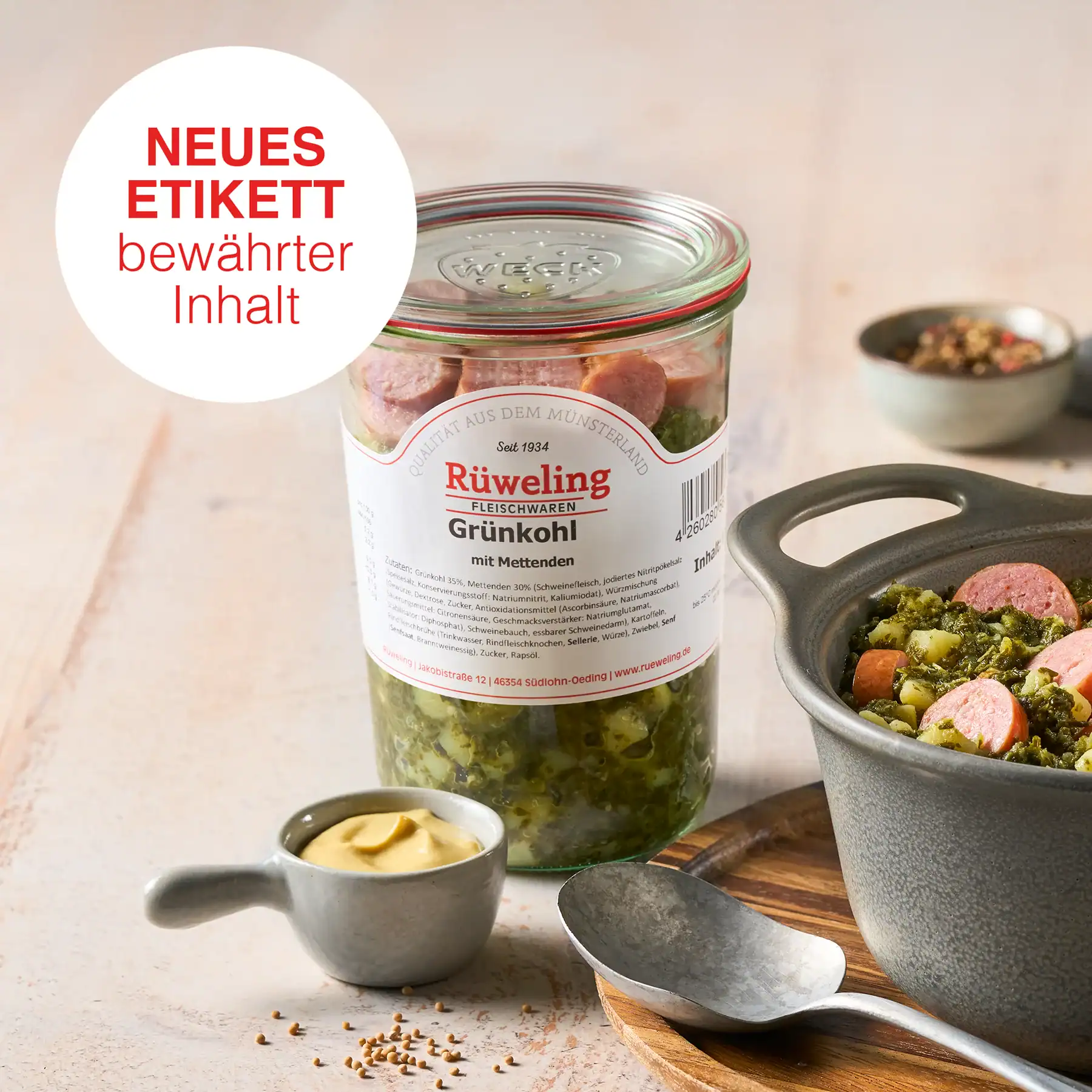 Grünkohl mit Mettenden