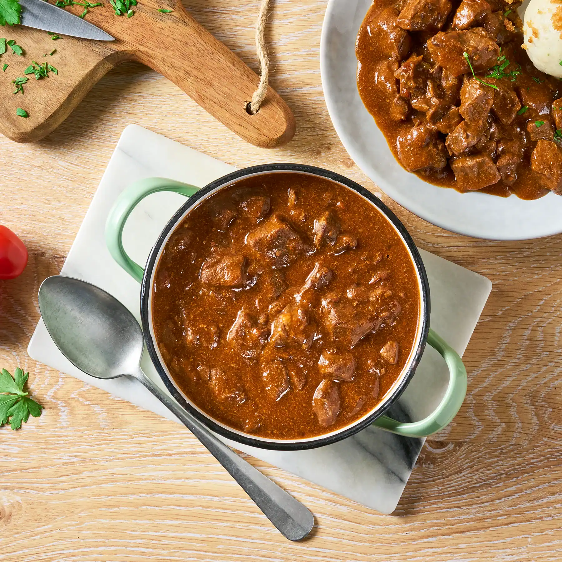 Rindergulasch im Weckglas