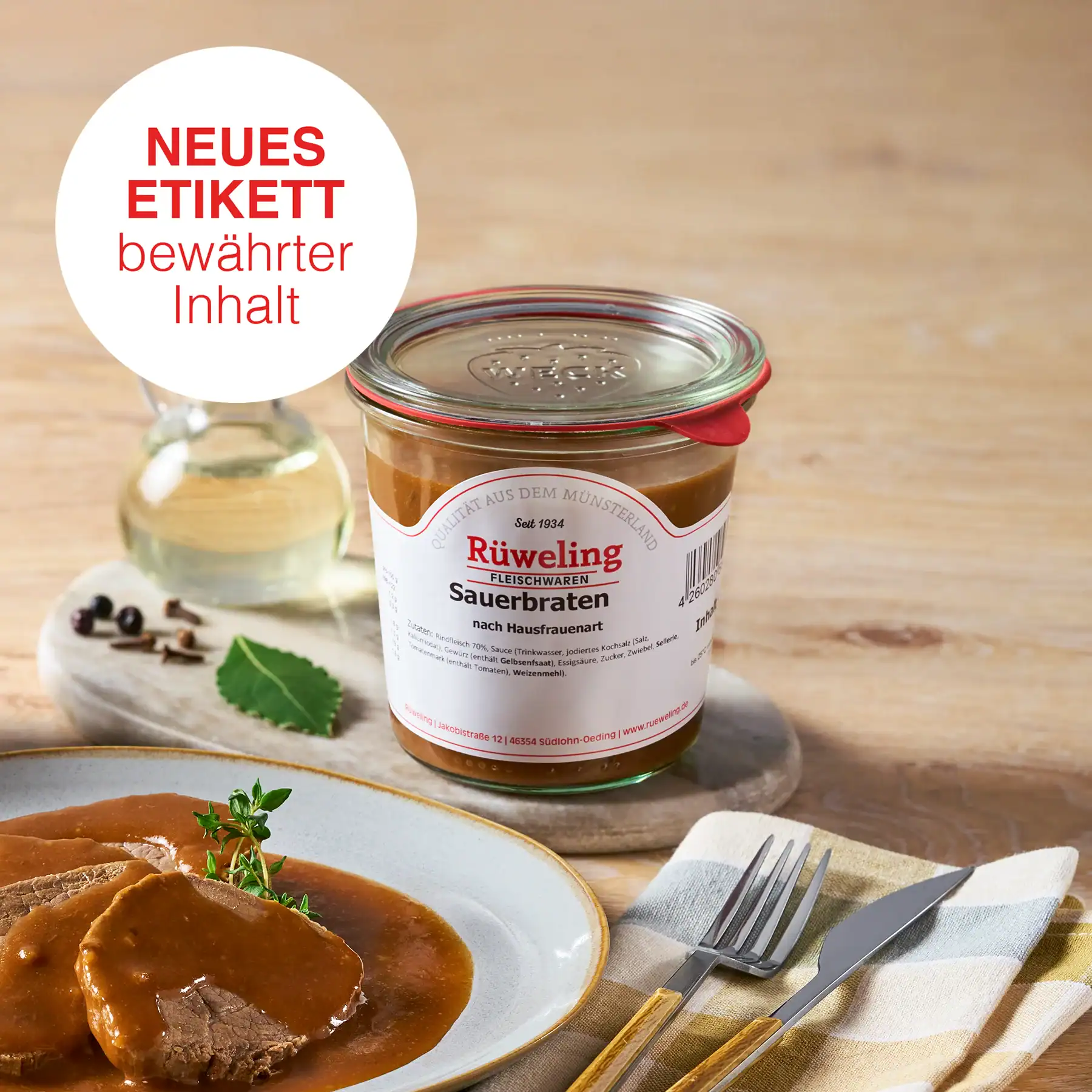 Sauerbraten nach Hausfrauenart