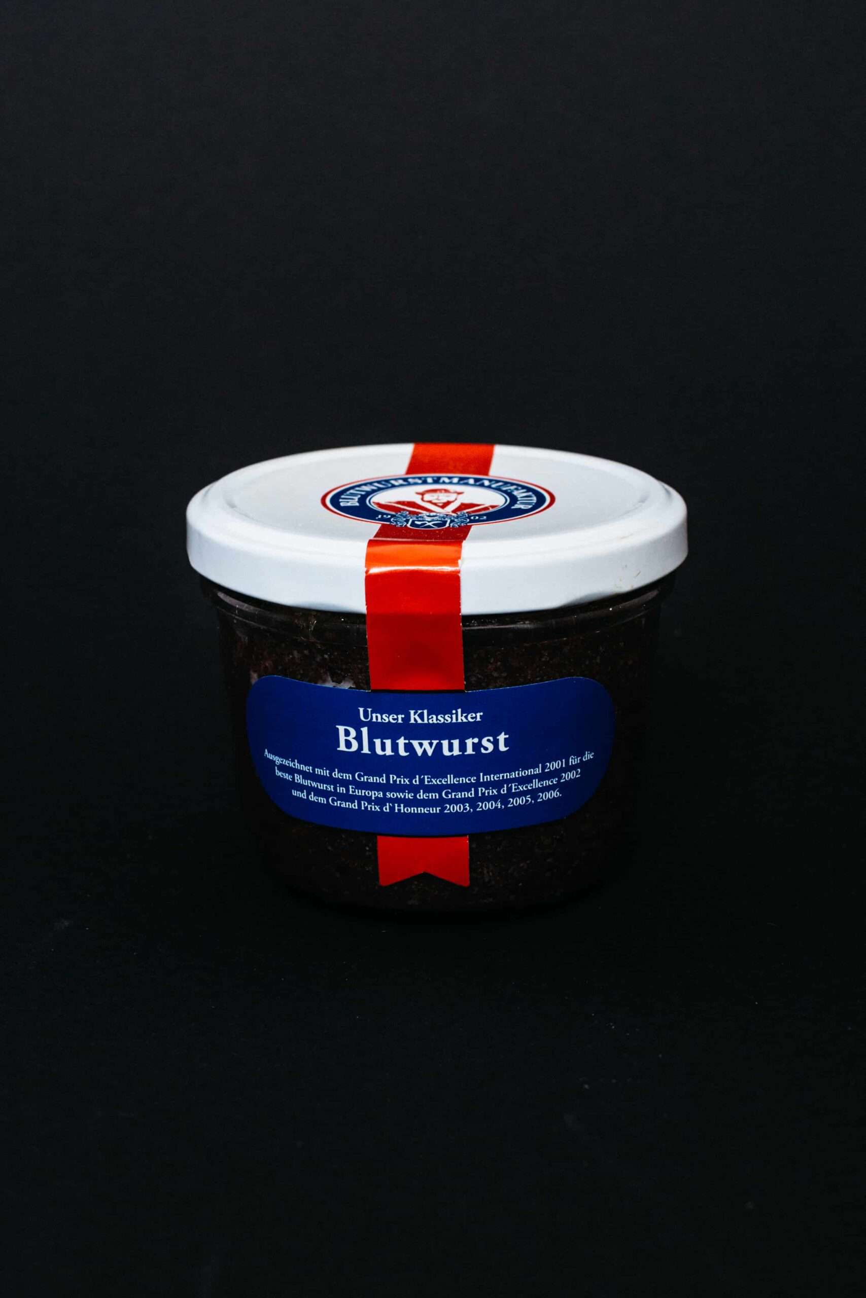 Blutwurst aus berlin im Glas