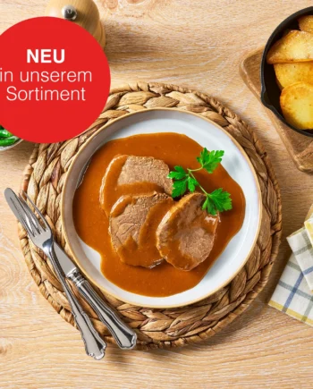Rinderschmorbraten in Sauce