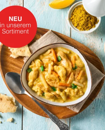 Hähnchengeschnetzeltes in Curry