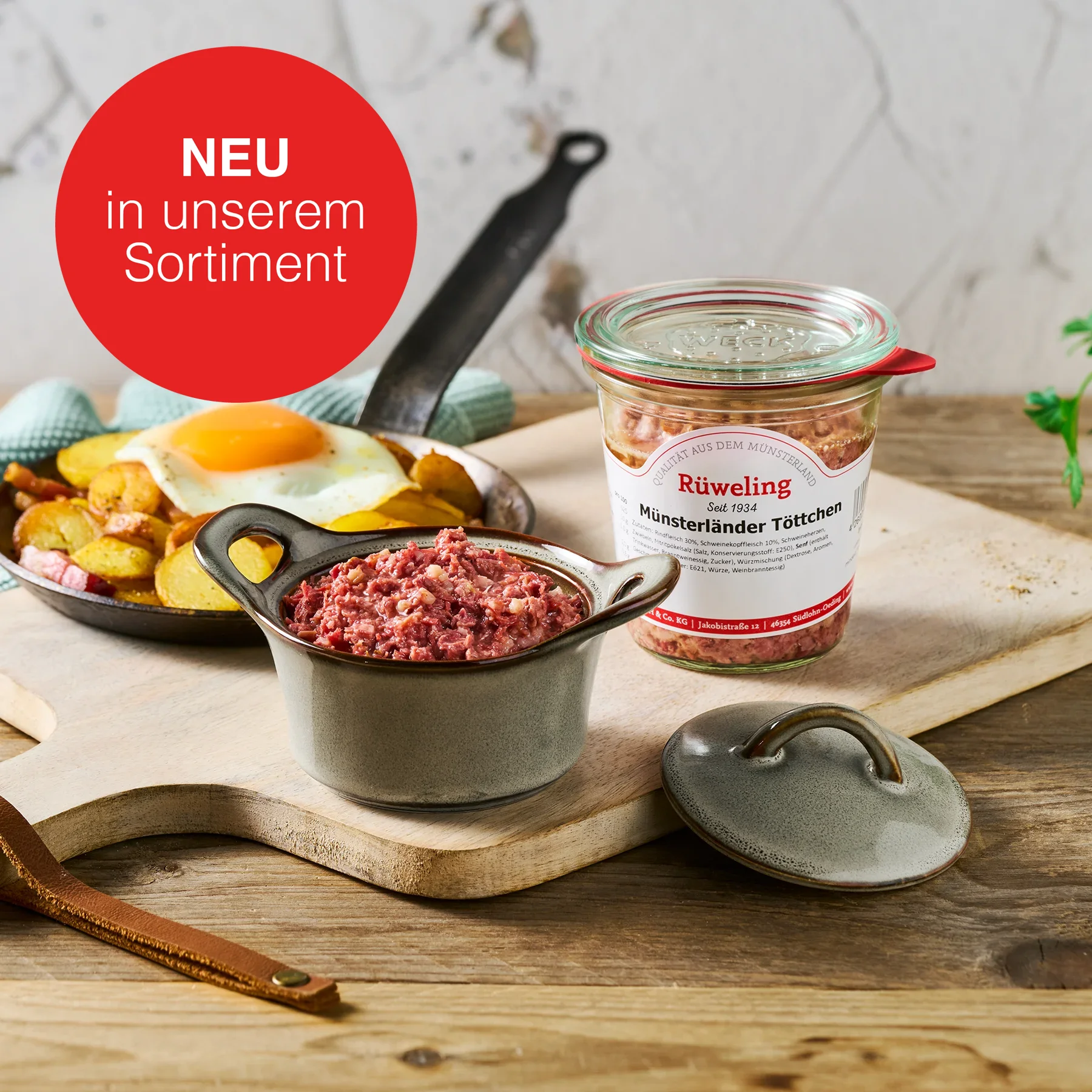 Münsterländer Töttchen im Weckglas